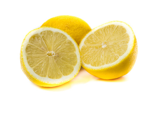 Zitronen isoliert