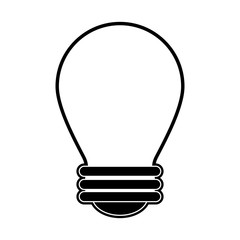 Bulb light energy icon vector illustration graphic design