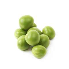 Green pea bean isolated