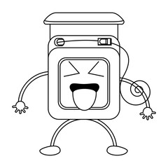 kawaii dental floss icon