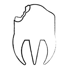 broken molar icon 