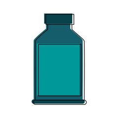 Medicine bottle symbol icon vector illustration graphic design