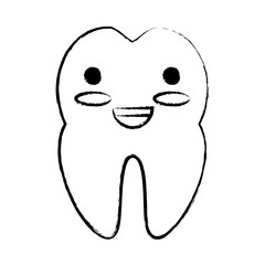 kawaii tooth icon image