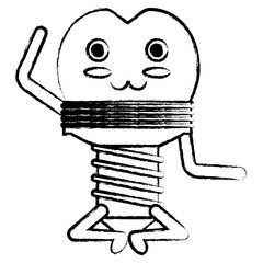 kawaii tooth icon image