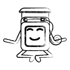 kawaii dental floss icon