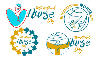 International Nurse Day Template Set