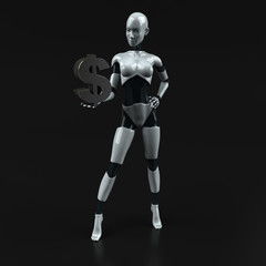 Robot - 3D Illustration