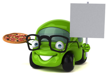 Fun car - 3D Illustration