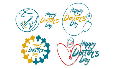 Happy Doctor's Day Template Set