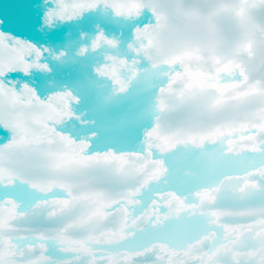 Clouds on sky - Vintage effect style pictures