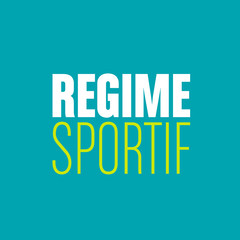 régime sportif