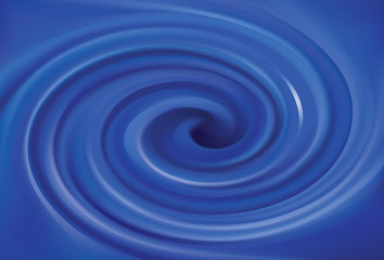 Vector background of cobalt swirling water texture