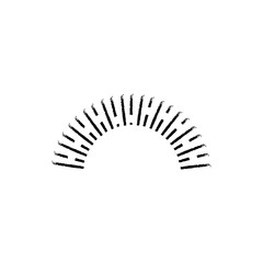 Sunburst icon vintage