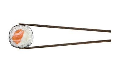 Sake cheese maki roll