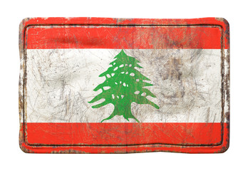 Old Lebanon flag