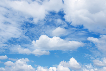 blue sky background with white clouds