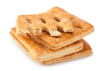 Square perforated cookie