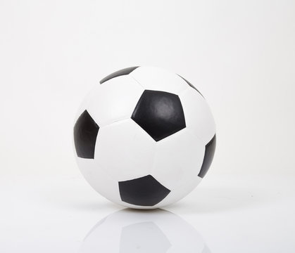 Soccer or football. Isolated on a White Background.