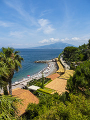 Obraz premium SKüste und Strand von castellammare