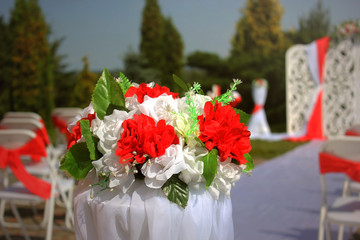 flowers. wedding decorations