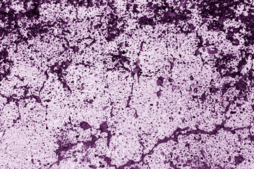 Grungy painted asphalt texture in purple tone.