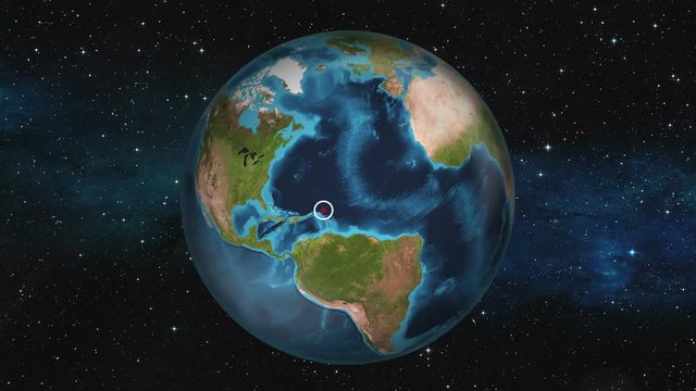 Earth Zoom In - Marigot, Saint Martin