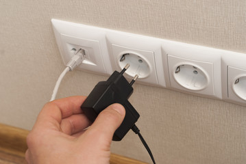 electric plug and socket