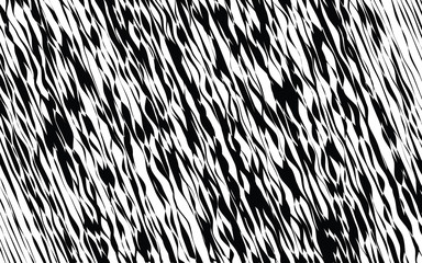 Black and White Wave Stripe Optical Abstract Background