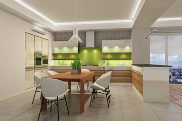 Modern house interior