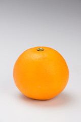 fresh oranges isolated on white background
