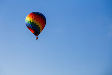Colourfull Balloon festival in the sky