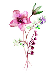Stylized flowers - 189182698