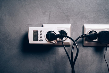 Plug-in Energy Power Counter Meter Voltage Measuring Outlet Power consumption of Mining Rig -...