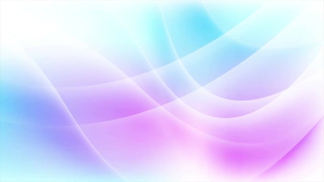 Flowing abstract blue and purple waves graphic motion design. Seamless looping. Video animation Ultra HD 4K 3840x2160