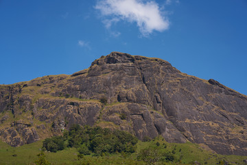 Rocky Mountain in Chiang Mai, Northern Thailand.A variety of wildlife habitat such as Wildebeest.
