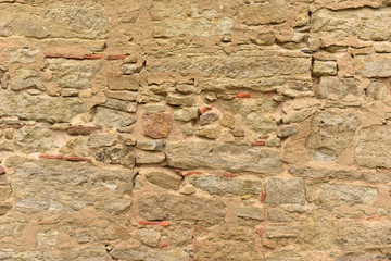 Stone wall.