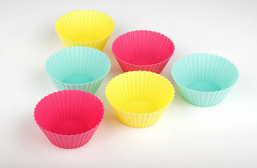Colorful silicone bakeware