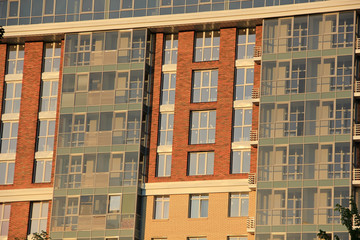 Windows of new construction