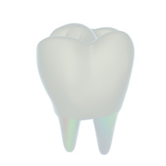 Tooth. 3d illustration