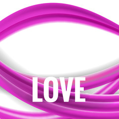 Red smear strips asbstract background love, for invitations, flyers, posters, isolated