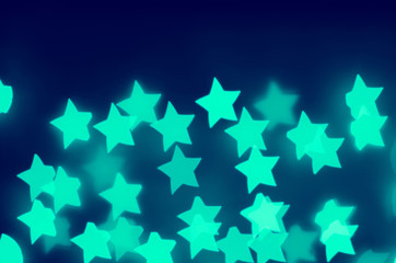 neon lights of the stars (aqua)