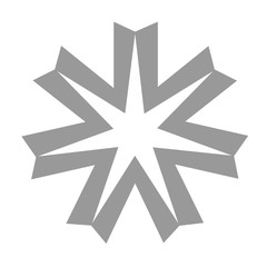 Obraz premium Hokkaido flag vector