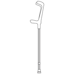 Medical walking stick