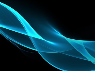     Abstract flowing wave 