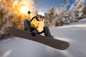Fototapeta na wymiar Backcountry ski.
