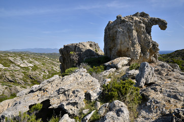 Cap de Creus is a peninsula and a headland located at the far NE of Catalonia in Spain