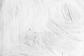 Obraz premium White paint pattern over blank wall