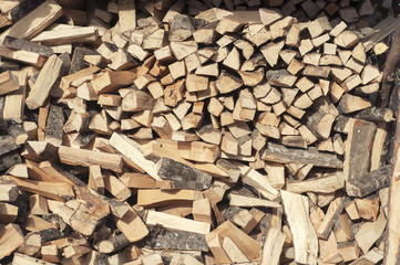 Stack of firewood