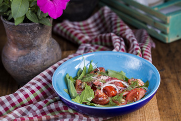 salad of fresh vegetables