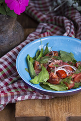 salad of fresh vegetables